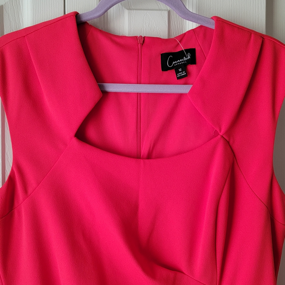 Connected Apparel Pink Dress